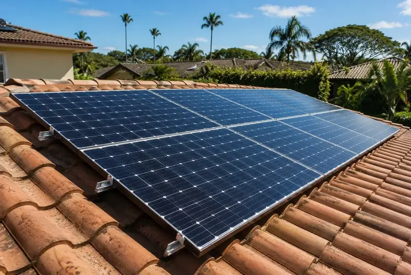 Installation de panneaux solaires à Saint-André-de-Roquepertuis
